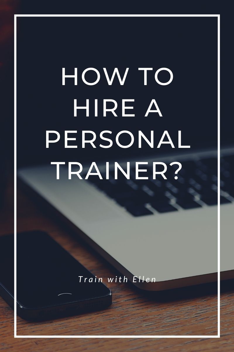 How to hire a personal trainer.